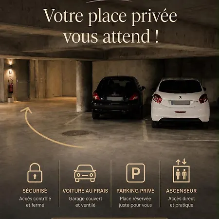 Joyau Cache Avec Parking Privatif En Hyper-centre *